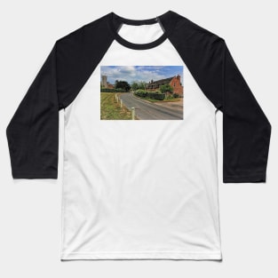 Woodbastwick village and church Baseball T-Shirt